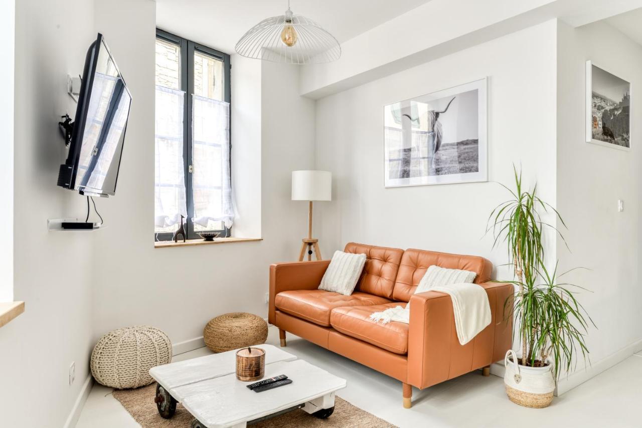 Les Gites De Laure - L'Or Blanc, Appartement Avec Vue Sur Le Chateau, Climatisation, Netflix, A 160 M De La Cite Medievale การ์กาซอน ภายนอก รูปภาพ