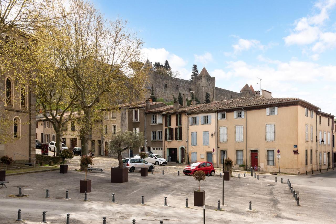 Les Gites De Laure - L'Or Blanc, Appartement Avec Vue Sur Le Chateau, Climatisation, Netflix, A 160 M De La Cite Medievale การ์กาซอน ภายนอก รูปภาพ