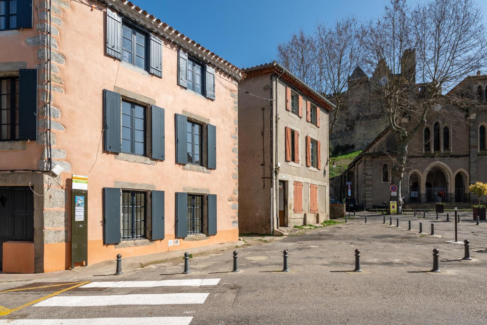 Les Gites De Laure - L'Or Blanc, Appartement Avec Vue Sur Le Chateau, Climatisation, Netflix, A 160 M De La Cite Medievale การ์กาซอน ภายนอก รูปภาพ